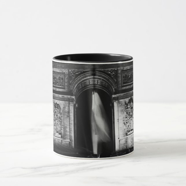 Triumphbogen Vintag France Tasse (Zentrum)