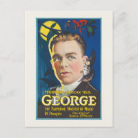 Triumphe American Tour George Vintage Poster