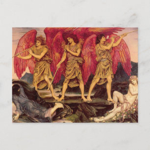 Triumphe Aurora von Evelyn de Morgan Postcard Postkarte