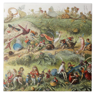 Triumphmarsch des Elfenkönigs, Feen, Goblins Fliese