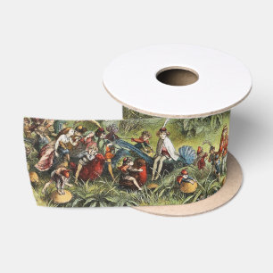 Triumphmarsch des Elfenkönigs, Feen, Goblins  Satinband