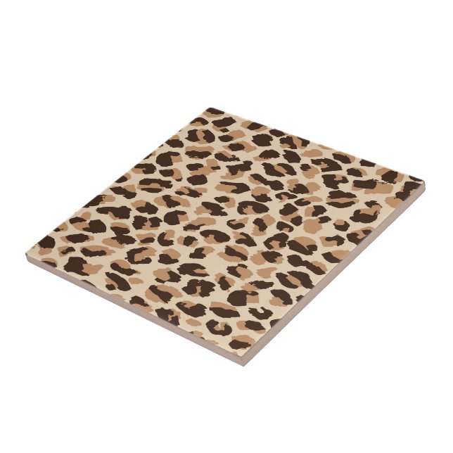 Trivet Tile Leopard Print Fliese (Seite)