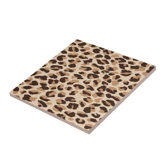 Trivet Tile Leopard Print Fliese (Seite)