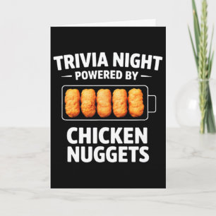 Trivia-Abend unterstützt von Chicken Nuggets Karte