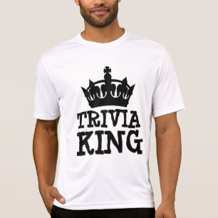TRIVIA KING MENS T - SHIRT