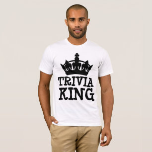 TRIVIA KING MENS T - SHIRT