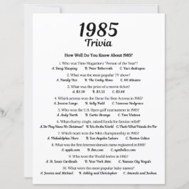Trivia-Spiel 1985