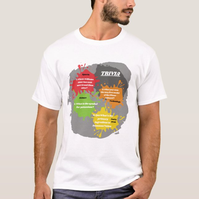 Trivialfragen T-Shirt (Vorderseite)