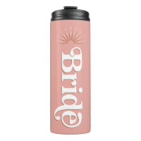 TRIXIE 70er Retro Groovy Hippie Blush Bride