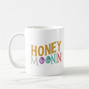 TRIXIE Retro 70er-Jahre Thema Honeymoonin' Braut Kaffeetasse