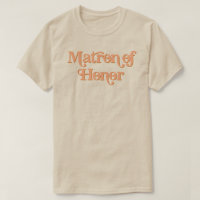 TRIXIE Retro 70er Jahre Themed Orange Matron of Ho