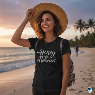TRIXIE Retro 70er-Thema Frischvermählte Braut  T-Shirt