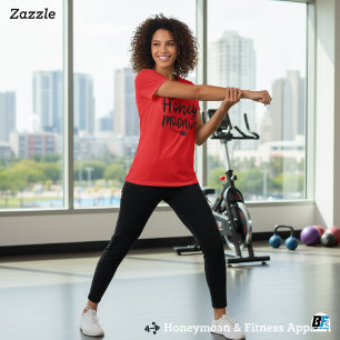 TRIXIE Retro 70er-Themen-Honeymoonin-Braut T-Shirt
