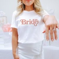 TRIXIE Retro 70's Themed Blush und Orange Bride