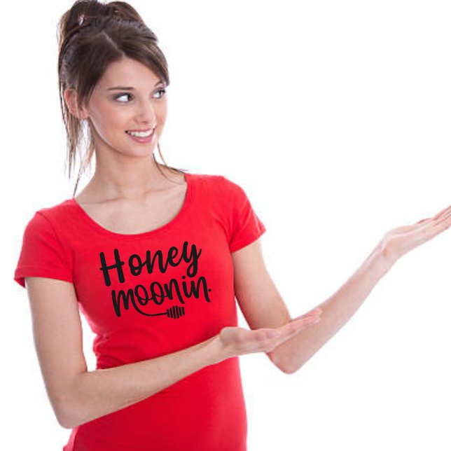 TRIXIE Retro 70's Themed Honeymoonin' Bride T-Shirt (Von Creator hochgeladen)