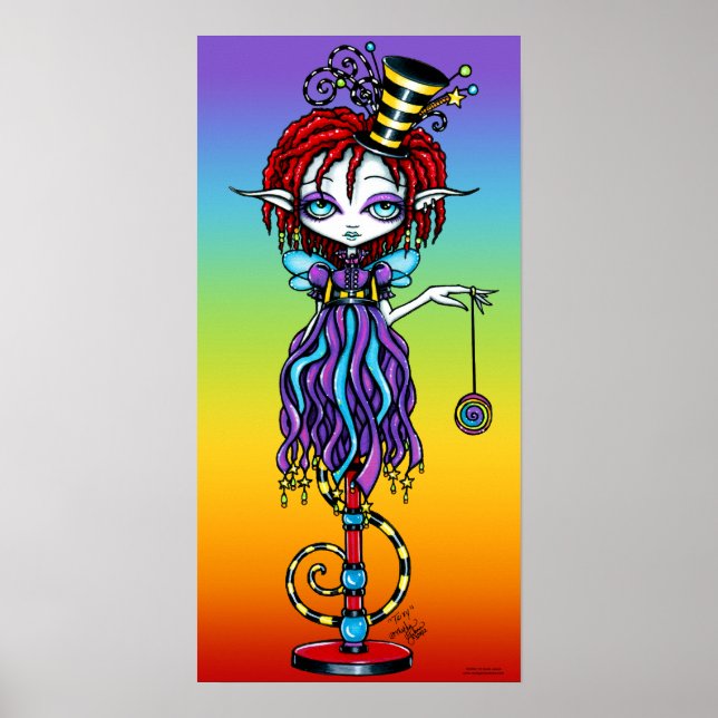 Trixy Pixie Stick Sideshow Circus Fairy Poster (Vorne)