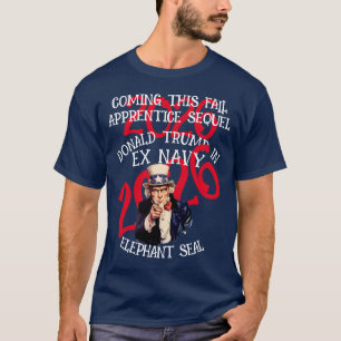 Trmp Reagan Republikaner Elefant Seehund Ex-Marine T-Shirt