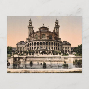Trocadero, Exposition Universell, 1900, Paris, Postkarte