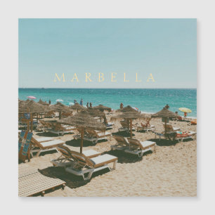 Trocadero Playa - Marbella - Spanien Magnetkarte