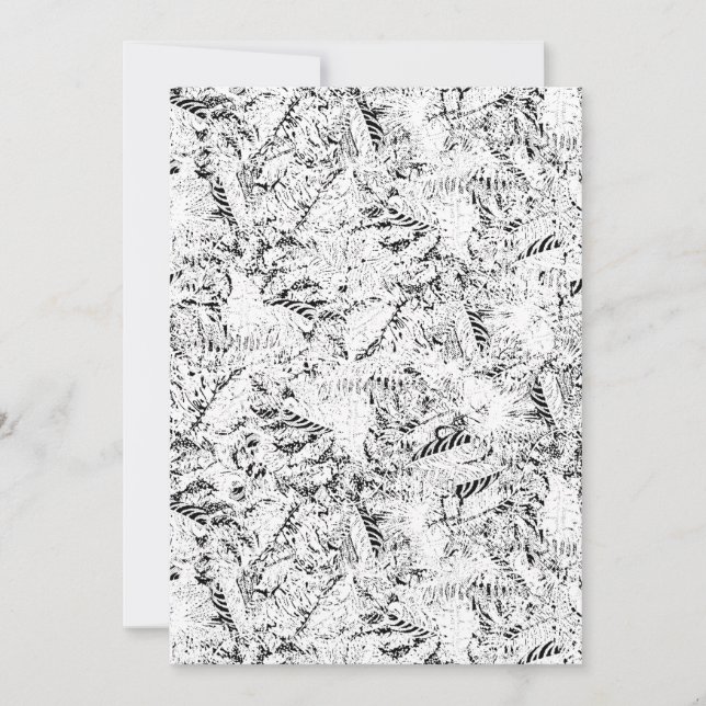 Trockendesign 22 feiertagskarte (Vorderseite)