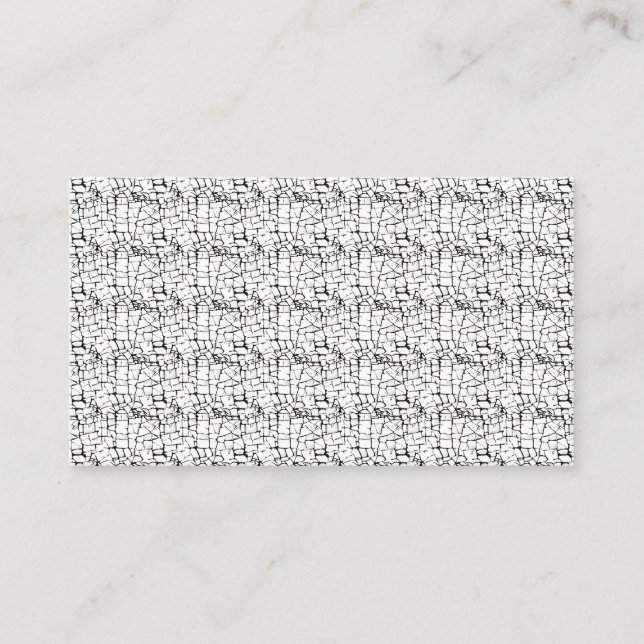 Trockendesign Fünfzehn Terminkarte (Vorderseite)