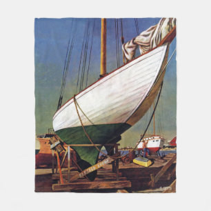 Trockendock durch John Atherton Fleecedecke