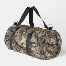 Trockene Blätter Tarnung für Jäger Duffle Bag