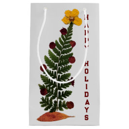 Trockene Blume Weihnachtsbaum - Y - Geschenktasche Kleine Geschenktüte