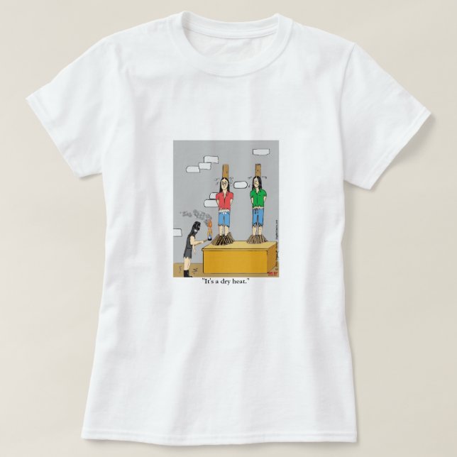 "Trockene Wärme" T-Shirt (Design vorne)
