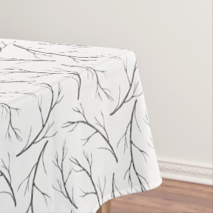 Trockene Zweige Tischdecke