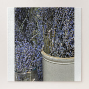 Trockener Lavendel Puzzle