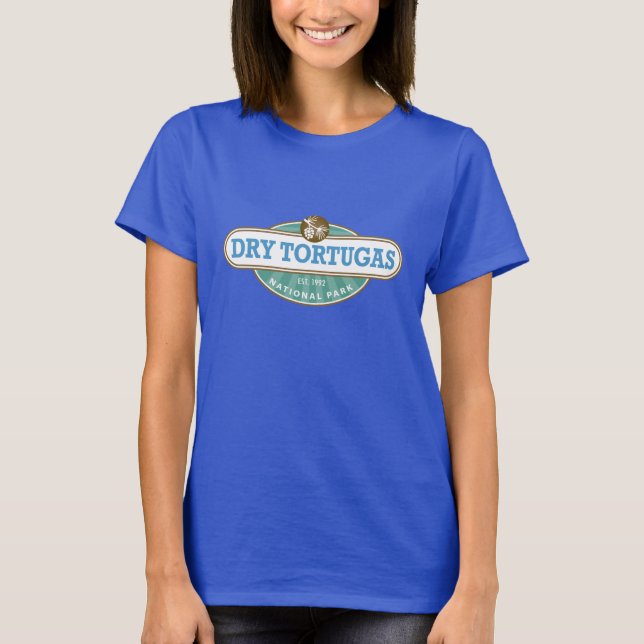 Trockener Tortugas Nationalpark T-Shirt (Vorderseite)