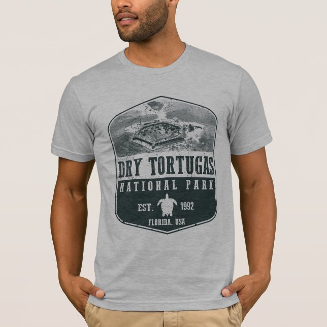 Trockener Tortugas Nationalpark T-Shirt (Vorderseite)