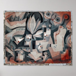 Trockenkühlergarten Paul Klee Poster