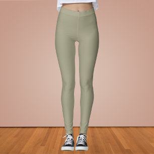 Trockenmaske, solide Farbe Leggings