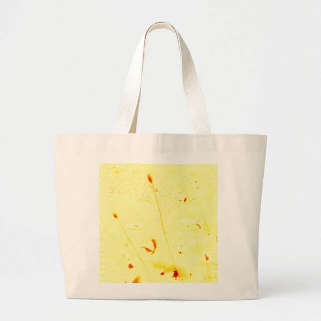 Trockenpoppe und Samen Sonnendruck Lebensmitteltas Jumbo Stoffbeutel (Vorne)