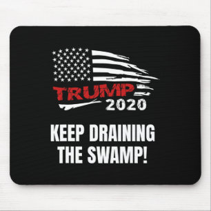 Trockne den Sumpf Trump Keep America Great Mousepad