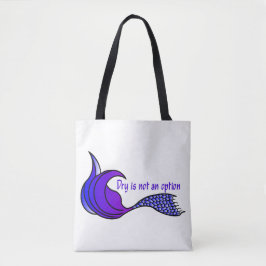 Trocknen ist kein lila Schwanz für Meerjungfrau