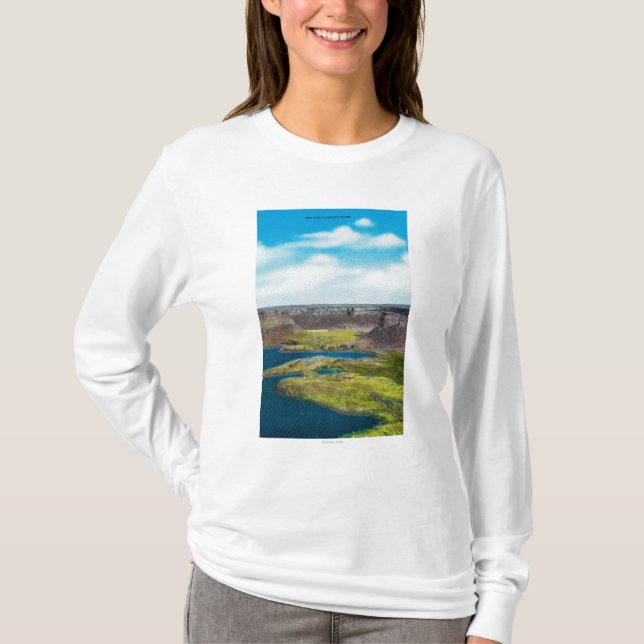 Trocknen Sie Fall-Staats-Park, großartige Coulee T-Shirt (Vorderseite)