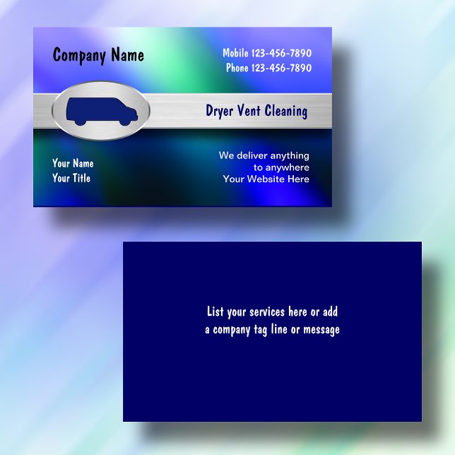 Trockner Entlüftungskarten Visitenkarte (Von Creator hochgeladen)