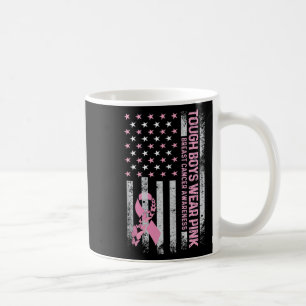 Trogboy trägt Pink Brustkrebs-Bewusstsein USA  Kaffeetasse