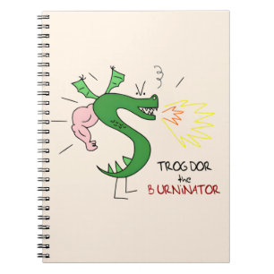 Trogdor Der Burninator  Notizblock