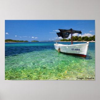 Trogir, Kroatien Poster