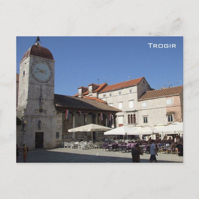 Trogir - Kroatien Postkarte (Vorderseite)