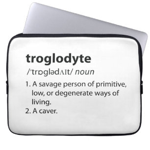 Troglodyte - Höhlenforschung mit sonniger Definiti Laptopschutzhülle