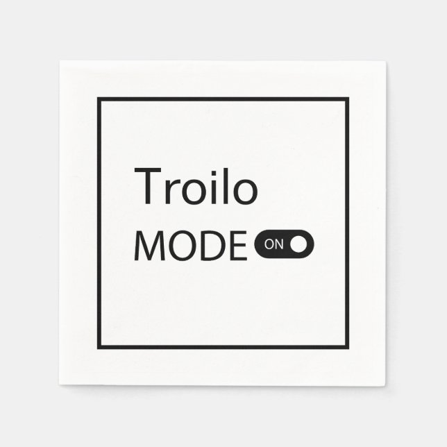 Troilo-Modus lustig Tanguero Tango Dancer Milonga Serviette (Vorderseite)