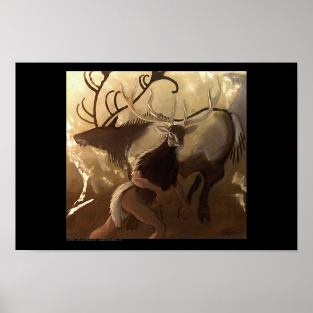 Trois Frères Shaman Poster (Vorne)