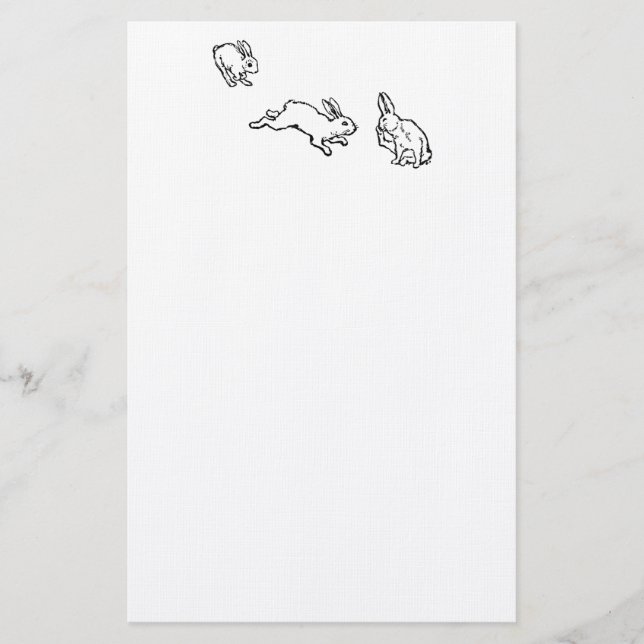 TROIS LAPINS BRIEFPAPIER (Vorderseite)