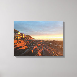 Trois-Pistoles Sunset Leinwanddruck
