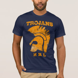 Trojan - grundlegendes Kleid der T der Männer T-Shirt